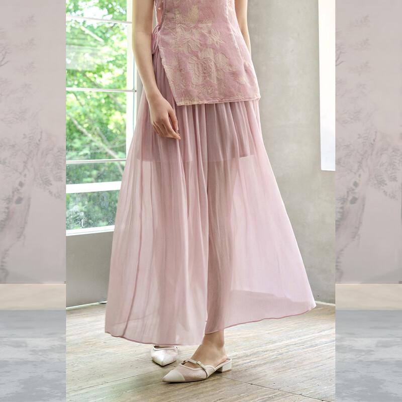 

JK&JS 2025 Women s High-Waist Wide-Leg Casual Pants S