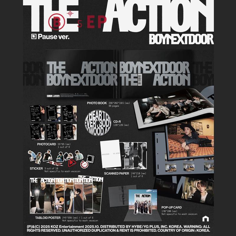 [PRE ORDER] BOYNEXTDOOR – 5th EP The Action Play Ver.