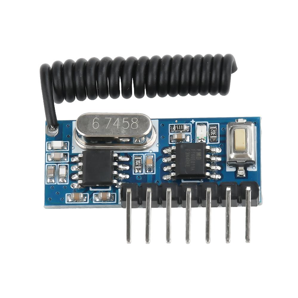 315mhz 433mhz RF Empfänger Lerncode Dekodermodul 433 mhz Drahtlos 4 Kanalausgang Für Fernbedienungen 1527 2262 Kodierung