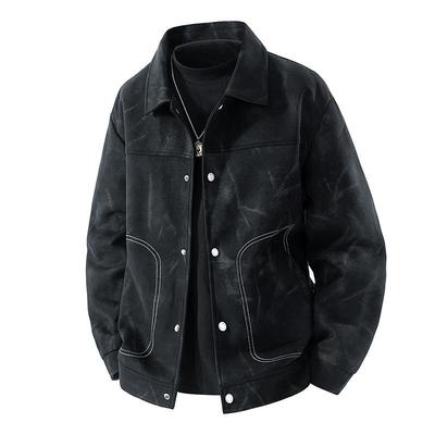 Men's Business Jacket, Casual Versatile Stand Up Collar Jacket, Executive Jacket