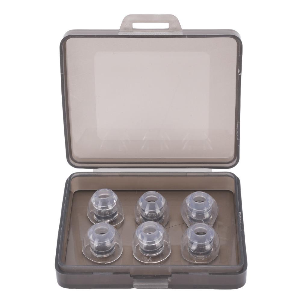 6PCS Including S / M / L Noise Isolation Earbuds Tips for 4.5mm to 6.5mm Earphone Home