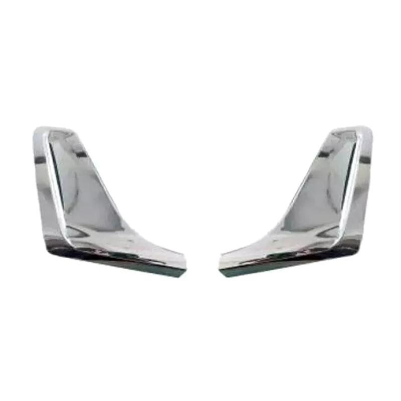 M63K-2PCS New Side Fender Air Duct Panel Chrome Trim For BMW G12 7 Series 2016- 51137347377 51747347378