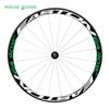 1 Side Multicolor Bike Wheel Rims Reflective Stickers Decals Cycling Safe Protector 26/27.5inch Wheel MTB Bike Accessories