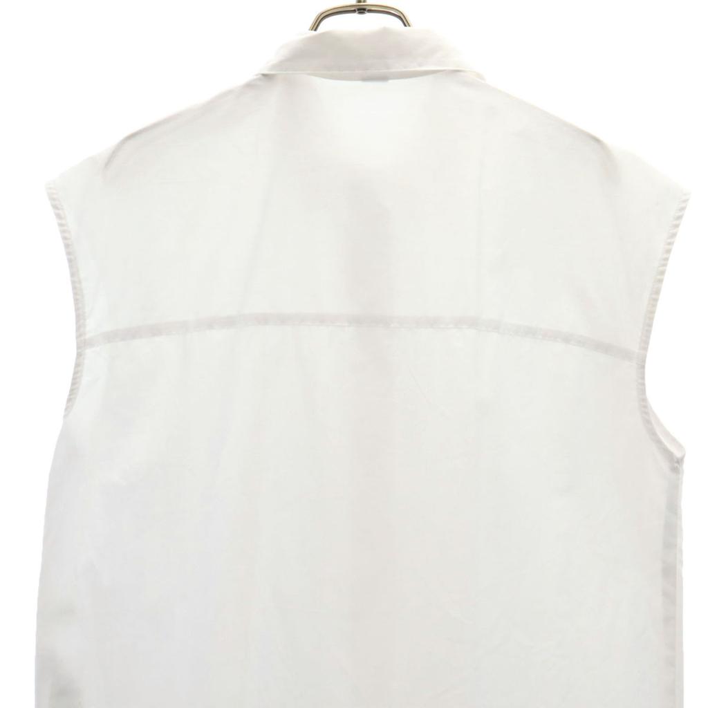Mila Owen No Sleeve Shirt White Women Used