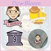European And American Cartoon Kingsberg Dissent Judge Ruth Bader Ginsburg Brooch Pin