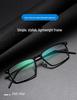 Unisex Retro Pure Titanium Screwless Glasses Frame for Myopia - Celebrity Style 6544