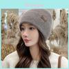 Knitted Wool Hat For Women Winter Warmth Casual Fashion Ol Style