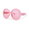 New trendy sunglasses, European and American fashion round large-frame sunglasses, street shooting personalized trendy sunglasses
