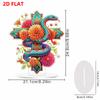 2D/Flat DIY Acrylic Table Top Diamond Painting Ornament Kits Diamond Painting Desktop Decorations for Home Office Desktop Decor