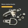 1 Paar Metallschnallen Handtaschenriemen Haken Schraube Dekorative Hummer-Karabinerverschluss Knopf Jacken-Gürtelschnalle Zubehör