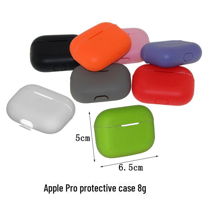 Apple Earphone Protective Silicone Case with Dust Plug for 1st & 2nd Gen Pro