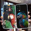 Parrot Bird Phone Case for Motorola Moto G10 G20 G30 G31 G32 G34 G35 G41 G42 G50 G51 G52 G55 G60 G60S G62 G71 G72 G75