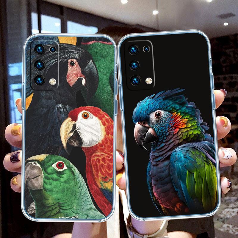 Parrot Bird Phone Case for Motorola Moto G10 G20 G30 G31 G32 G34 G35 G41 G42 G50 G51 G52 G55 G60 G60S G62 G71 G72 G75