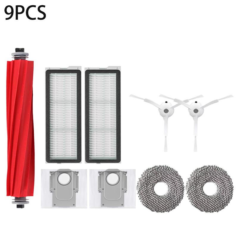 For Roborock Q Revo MaxV/Q Revo S/Q Revo Pro Robot Vacuums Cleaner Accessory Dust Bag Main Side Brush  Filter Mop Cloths Spare