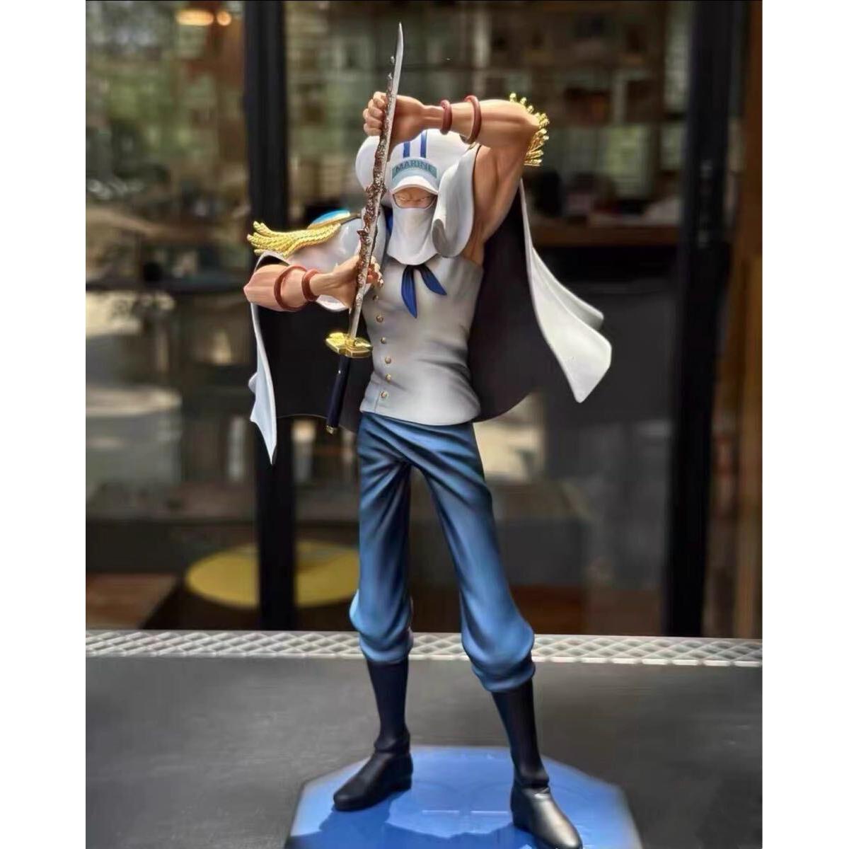 Used ONEPIECE One Piece Figure Navy Headquarters Vice Admiral Shu Painted Complete Product POP