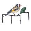 Iron Bird Wall Hook Key Hanger Coat Rack Clothes Holder with Retro Design for Bedroom Living Room Kitchen Bathroom  