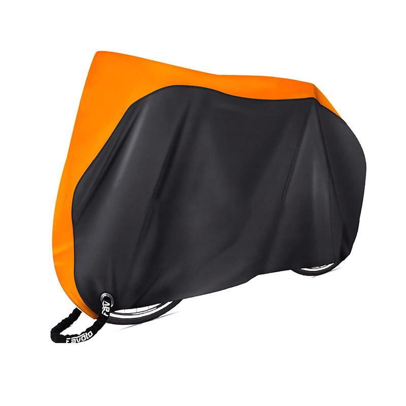 210D Oxford Cloth Double Bike Cover: Sun, Dust & Rain Protection