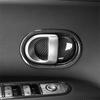 4PCS Auto Trim Inner Door Handle Bowl Cover Decoration Accessories ABS Material For Hyundai IONIQ 5/IONIQ 5 N -2025 LHD RHD