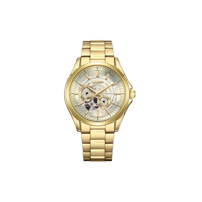 CITIZEN "STAR WARS" Limited Edition Watch with "C-3PO" Motif, NP1013-53P (Mechanical/Waterproof/Open Heart), Limited Edition Box, CITIZEN COLLECTION,