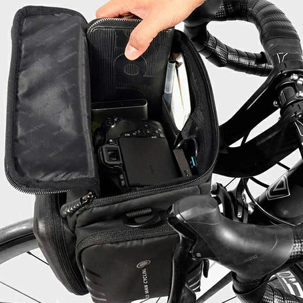 WILDMAN Brašna na rám kola GS6 3L držák na kolo černá/black