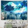 Christmas Eve Christmas Home Decor Tapestry Wall Decor Background Fabric Hippie Living Room Bedroom Tapestry tapeçaria de natal