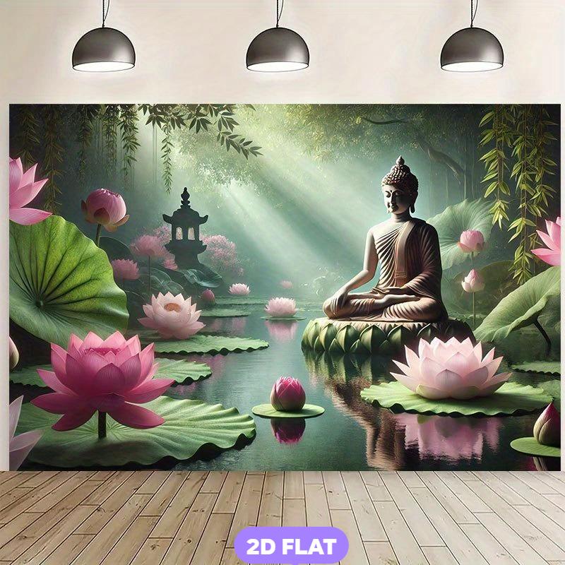 Natural scenery mountains rocks waterfall green plants banner background suitable forgarden decorationactivitiesor taking photos