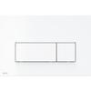 Control Button for Concealed Systems, White-Mat