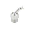 Stainless Steel Coolant Hose Nozzles Low Maintenance Anti Rust for CNC Lathes Toolholder Factory Machining Tooling