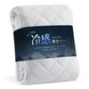 Kumori Summer Cooling Fitted Single Enhanced Cooling Sensation Suitable for Light 100 X 200 Cm Sheet, Size, (Q-MAX 0.483), Cooling, Moisture-Wicking,