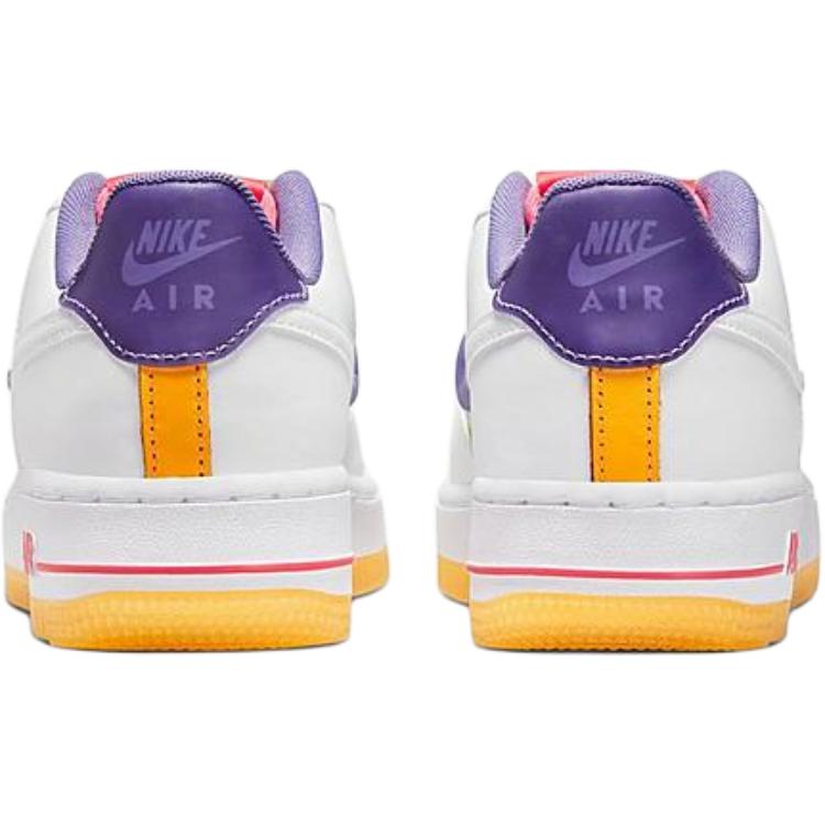 Nike Air Force 1 LV8 GS Fruit Colors Kids Sneakers White Space-Purple Sundial FD1035-100