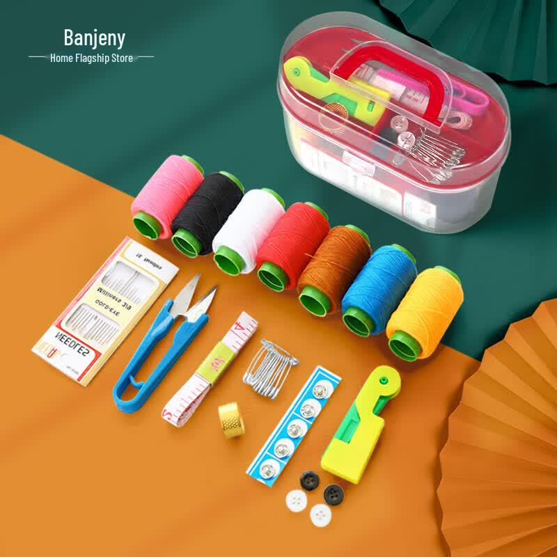 Portable Sewing Kit & Storage Box