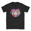 The Amazing Digital Circus T Shirts Pomni Head 100% Cotton Clothing Casual Crewneck Tee Shirt Original T-Shirt