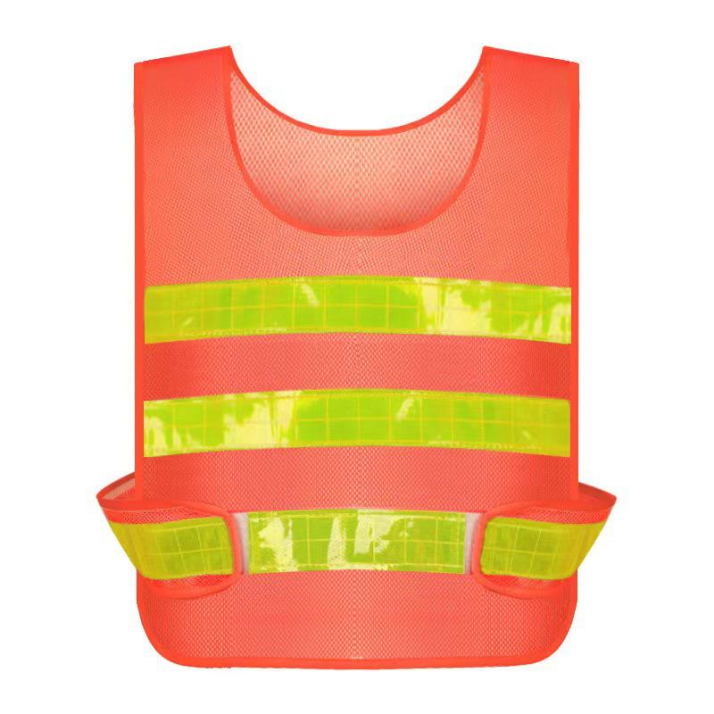 Fluorescent Reflective Safety Vest for Construction and Road Workers