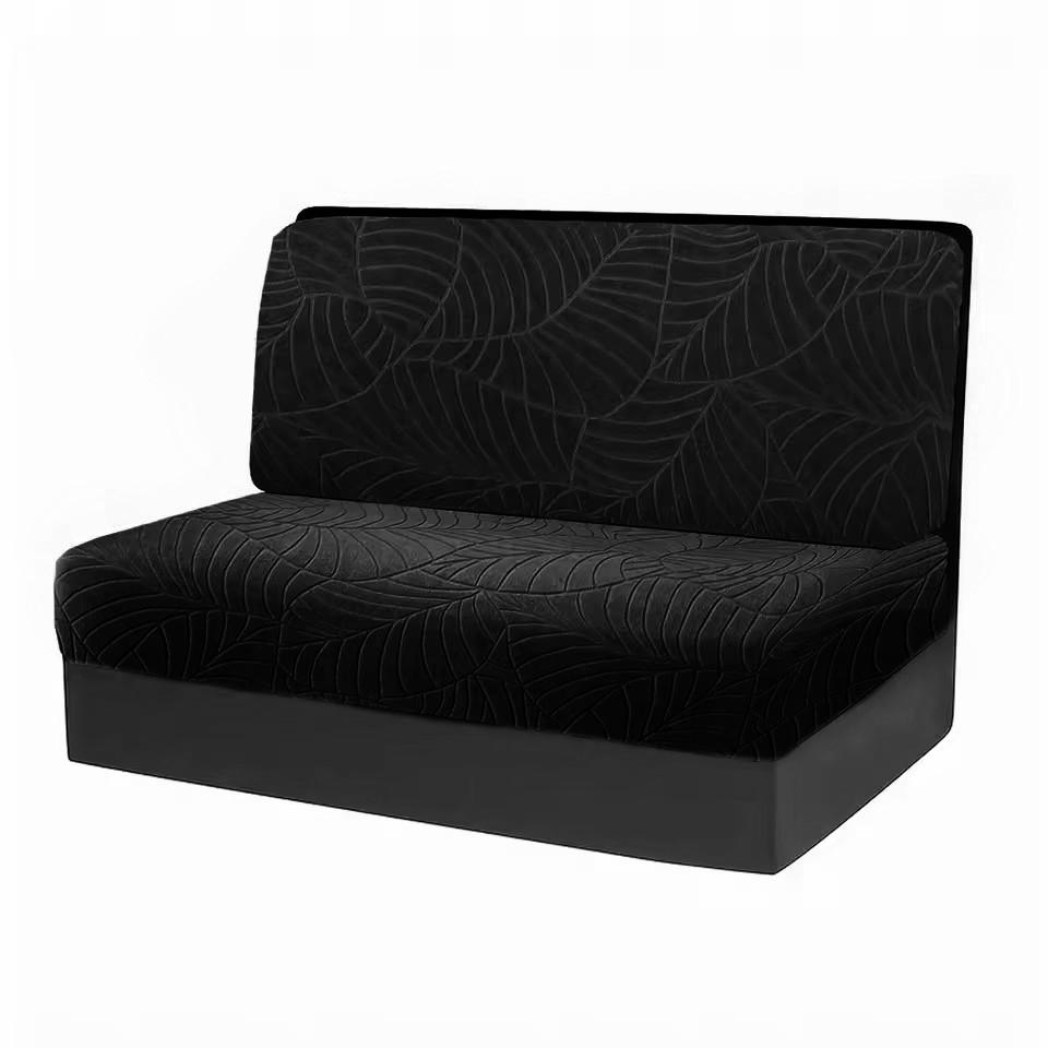2 Stück/Set Jacquard Wohnmobil Dinette Kissenbezüge Dehnbar Camper Sofa Sitzbezüge Verstellbare Essplatzbezüge Bank Rückenlehnen-Dekor