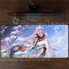 Mousepad New Hsin Wuthering Waves E-Sports XXL PC Gaming Large Non-Slip Base Stitched Edge Keyboard Laptop HD Printing Desk Mat