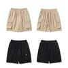 Summer Men's Overalls Short  Style Baggy Straight Cropped Pants