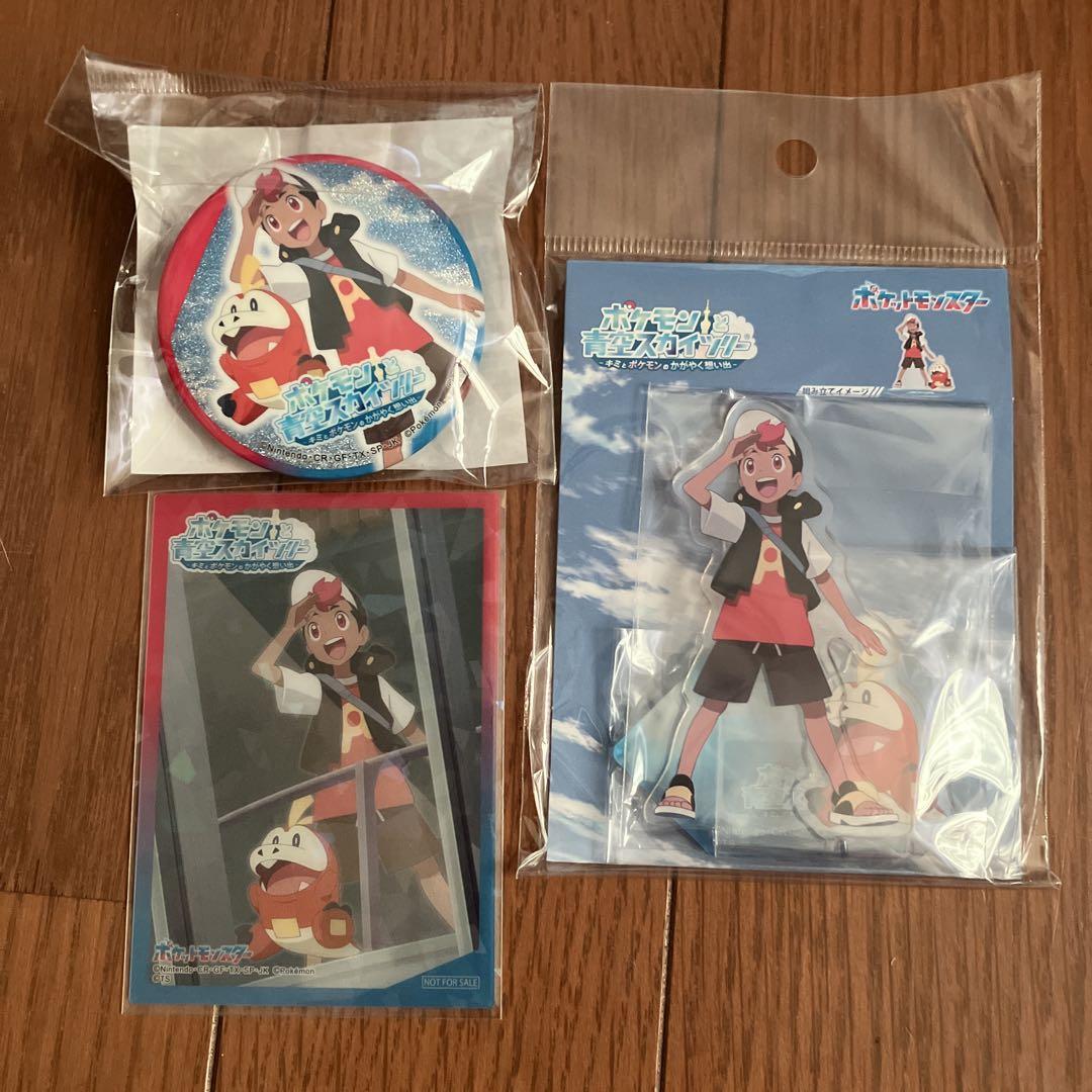 

[USED] Pokemon Skytree Limited Acrylic Stand Can Badge Bonus