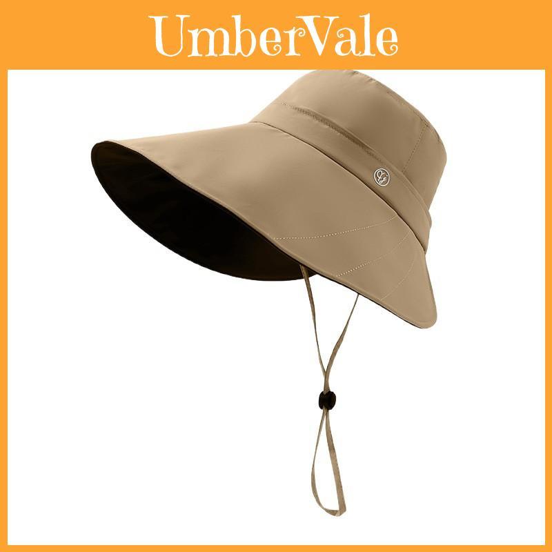 Sun Protection Baseball Cap With Wide Brim Summer Outdoor Sunhat For Women