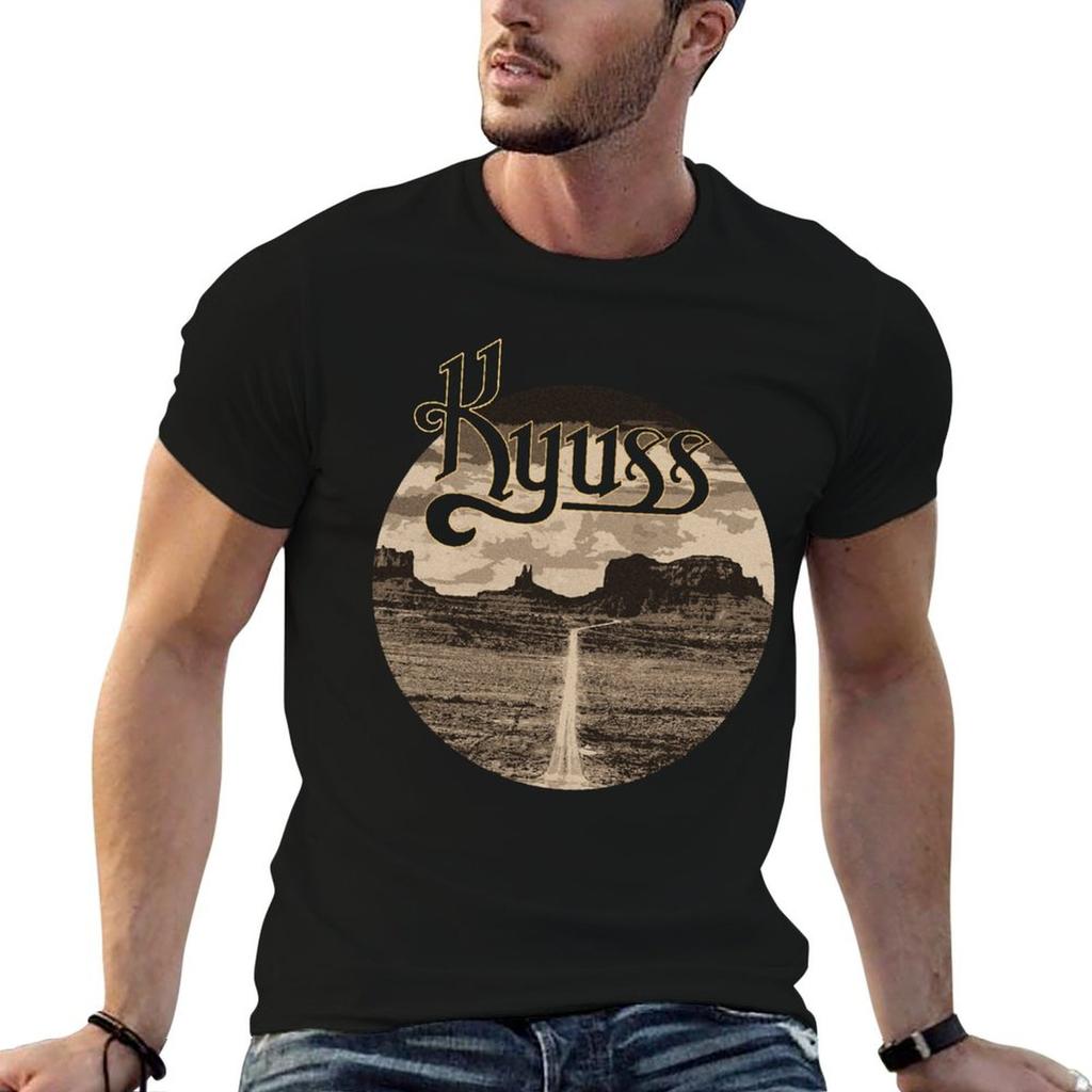 T-shirt Kyuss Resistente alle Macchie Maglietta Casual