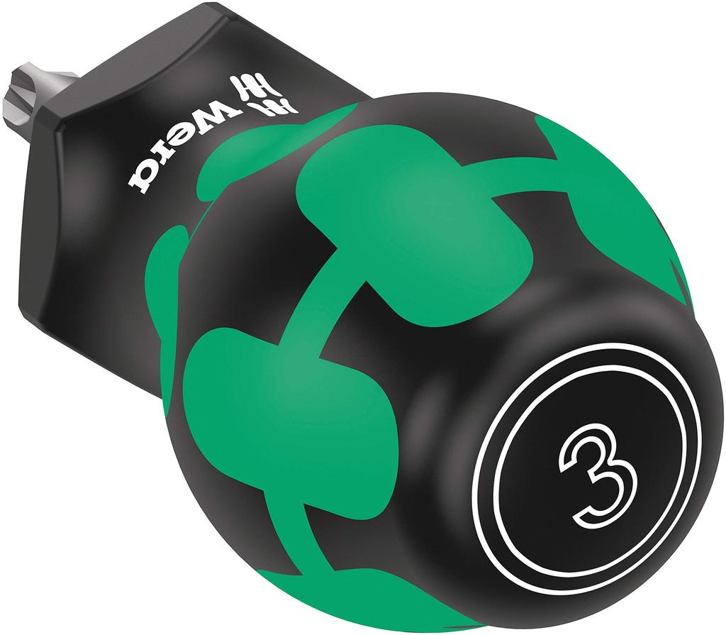 WERA Stubby Pozidriv PZ3 25mm Shaft 8mm Shaft 008855 Driver, Tip, Length, Diameter,