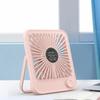 Portable Sized Desk Fan Build-in Battery Quiet Operation 100 Gear Speeds Adjustable Tilt For Office Study Home Use