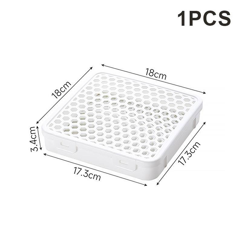 Plastic Dishwasher Tableware Cleaning Box with Chopstick Cage Spoon Drain Storage Rack - Kitchen Organizer Storage Basket Bag