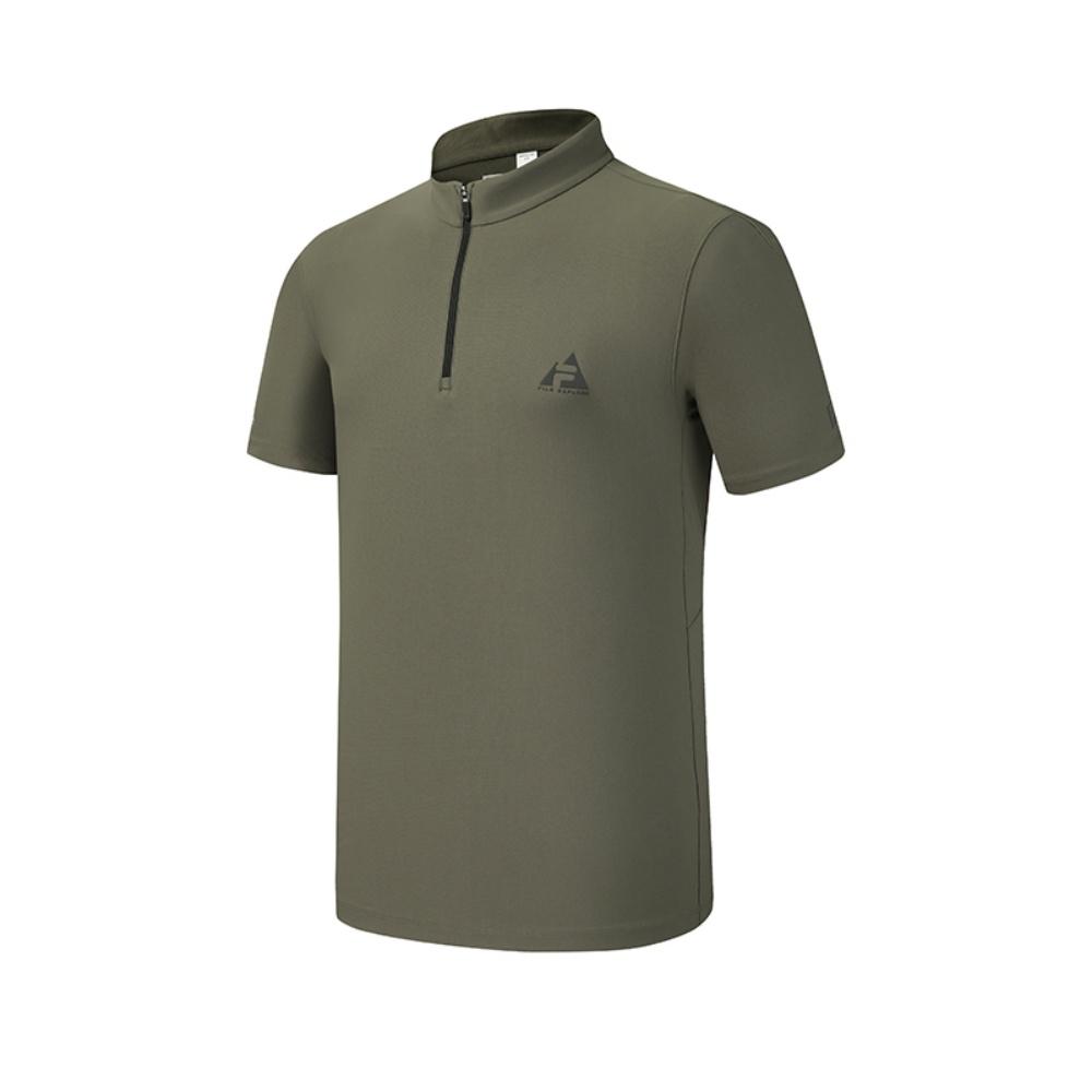 FILA Explore Minimalist Personality Trend Sports Leisure Outdoor Versatile Lightweight Comfortable Short Sleeve T-Shirt Men tops Asphalt A11M617104FDG