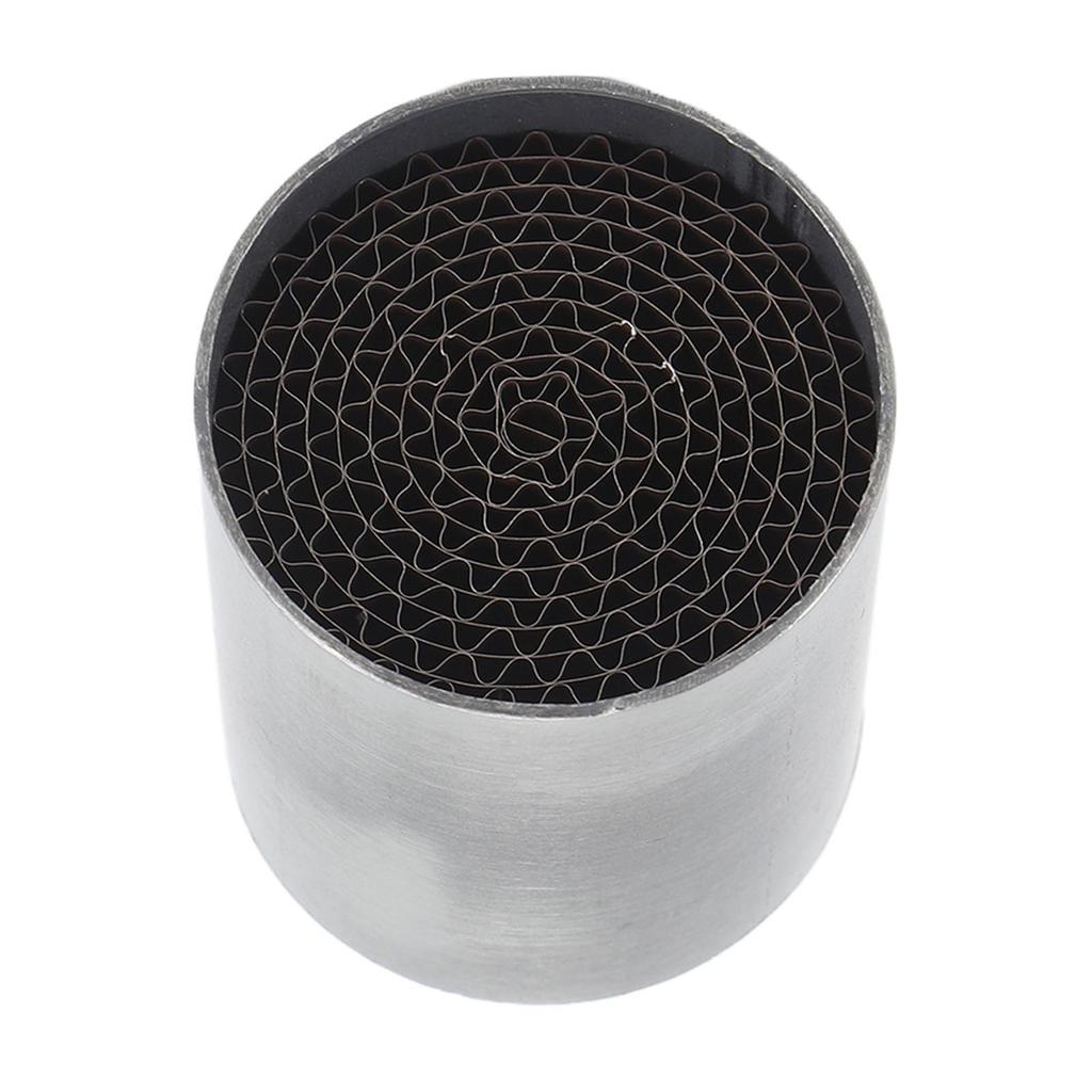 Exhaust Muffler Catalyst, Noise Reducing Removable Universal Exhaust Pipe Catalyst (42 X 50 Mm)