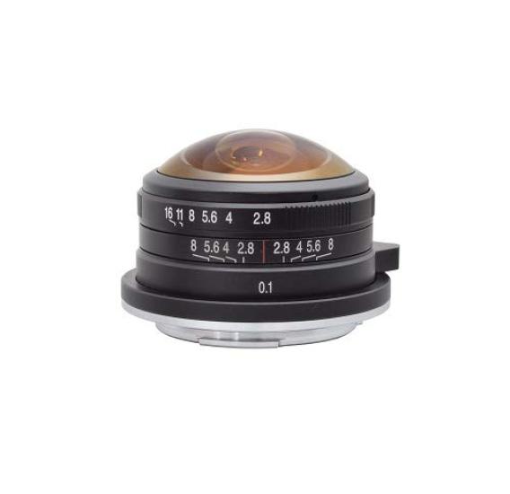 LAOWA 4mm Circular Fisheye Fisheye Lens for Canon Mount APS-C EF-M (LAO0058)