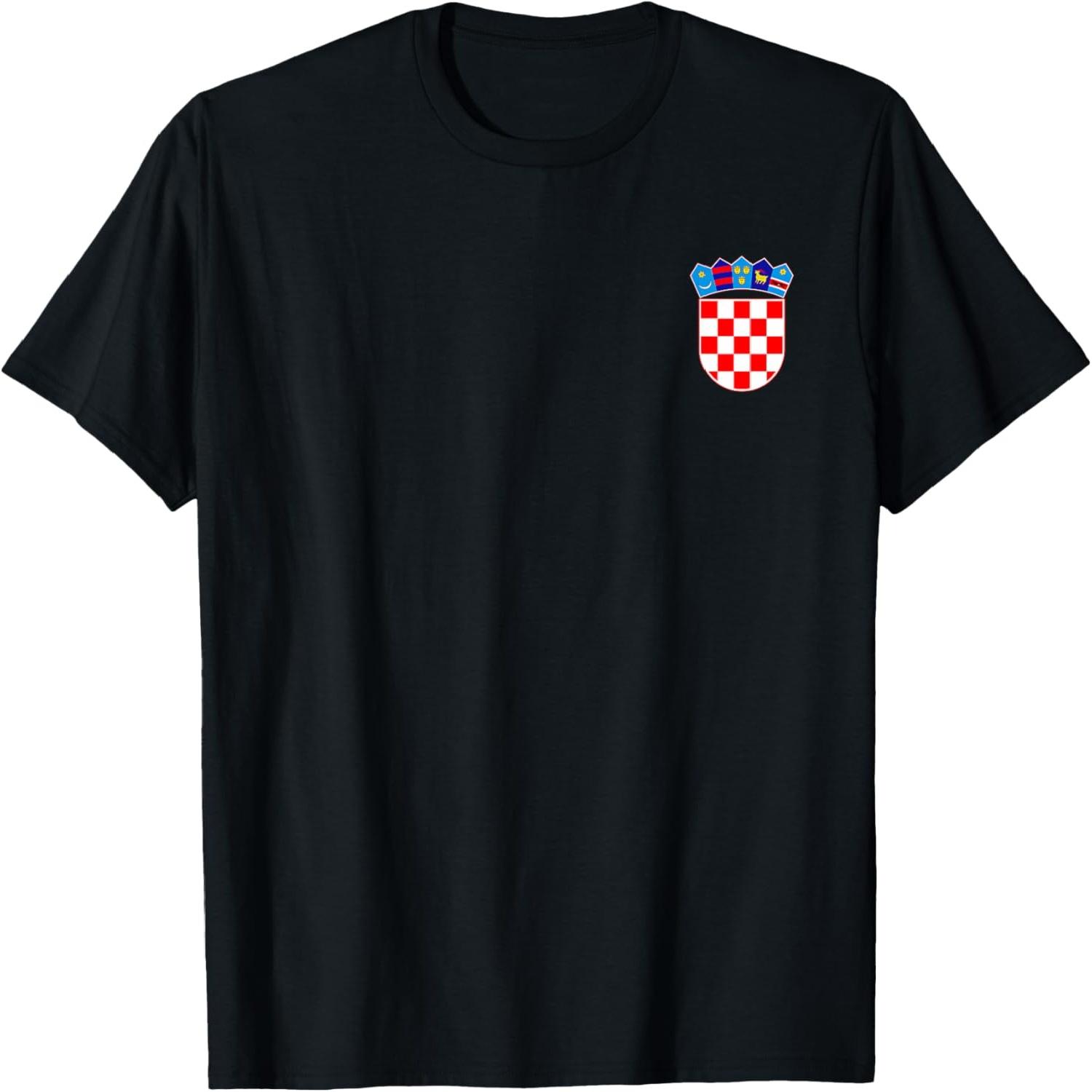 Croatia Flag and Coat of ARMS Zagreb Dubrovnik T-Shirt S разноцветный