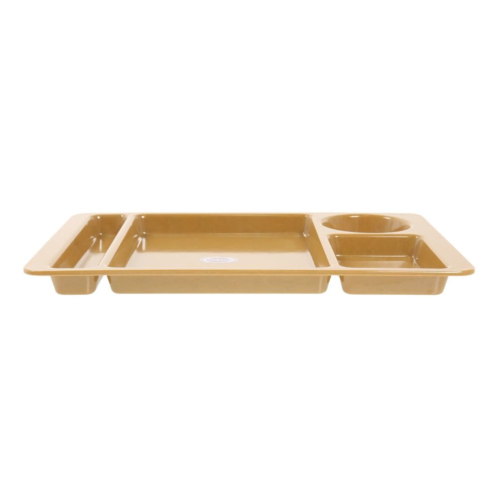 Dulton Melamine Mess Tray Brown Stackable K20-0275BR
