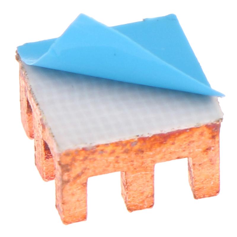 5Pcs Pure Copper Mini Heat Sink Memory Ram Adhesive Back Cooling For Mos Ic Chipset Radiator Cooler Heatsink