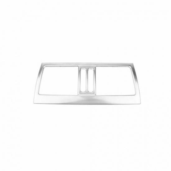For BMW X5 X6 E70 E71 2009-2013 Silver Steel Back Row Air Outlet Vent Cover Trim