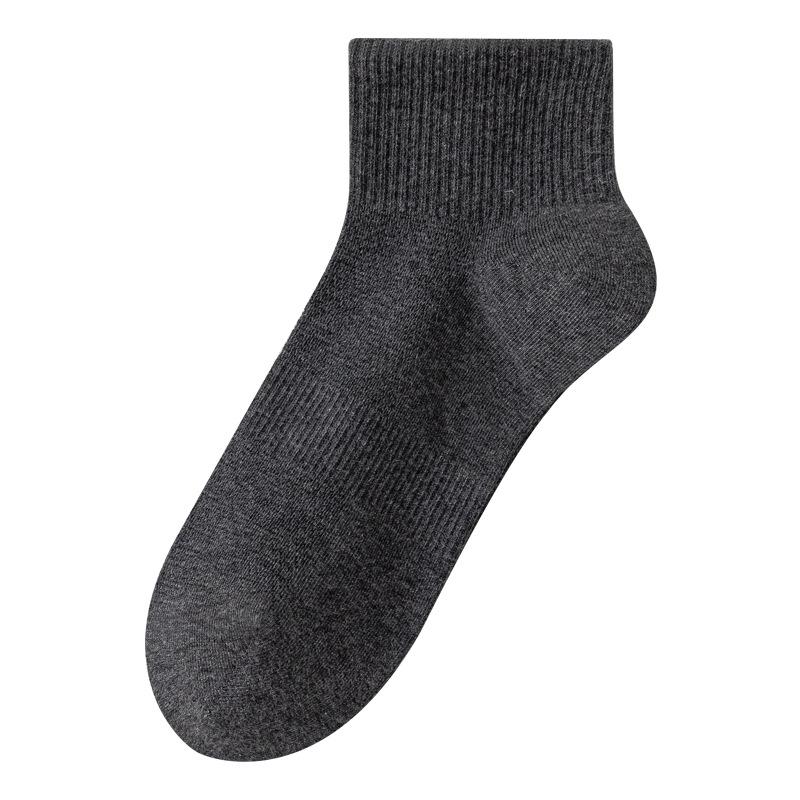 Herren Frühling und Sommer Reine Baumwolle Mesh Atmungsaktiv Deodorant Schweiß In Den Sportsocken